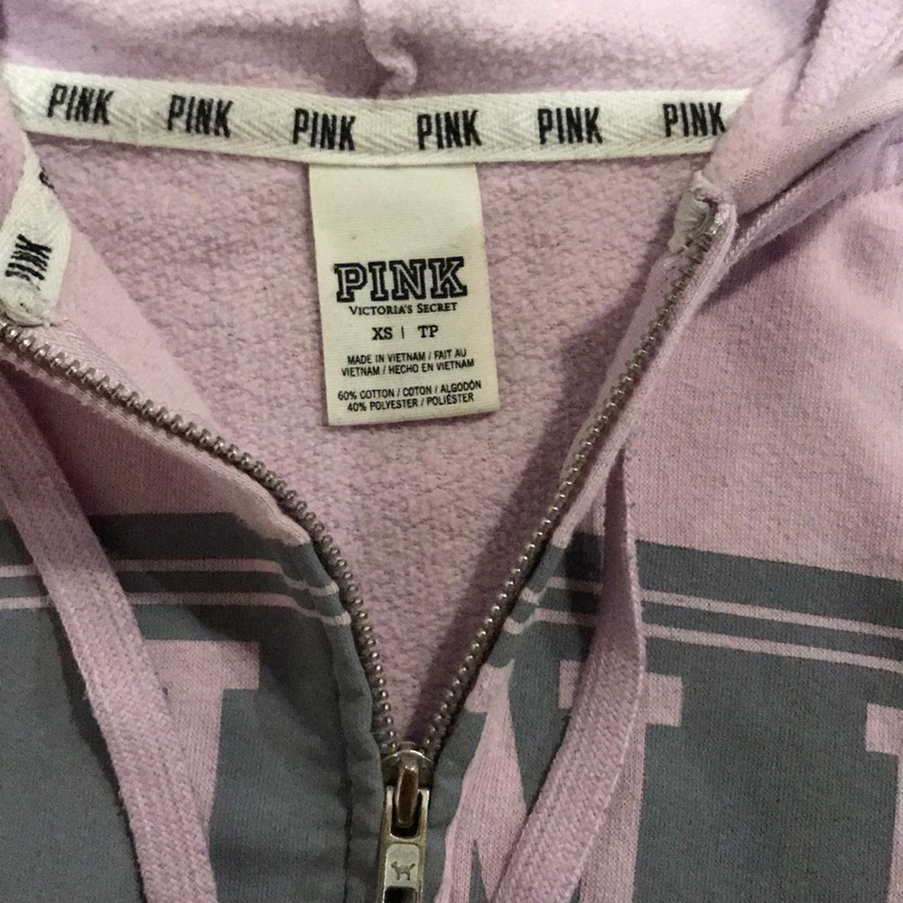 🌺PINK zip up - Picture 2 of 2